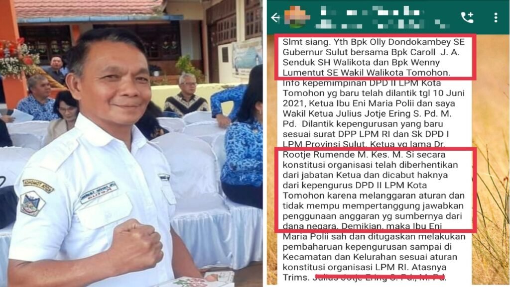 JJE Diminta Klarifikasi Soal Pesan WA Berisi Dugaan Pencemaran Nama Baik Terhadap Rooije Rumende