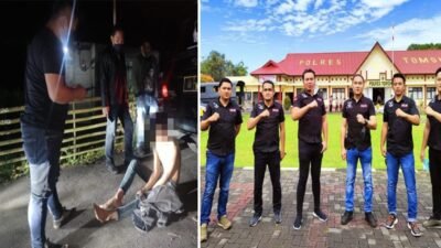 Rusak Lampu Jalan, Bocil Asal Tomohon ‘Dipatuk’ Tim Totosik