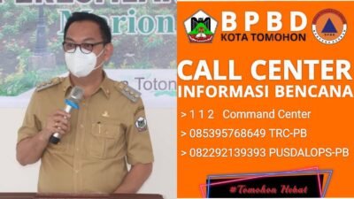 Caroll Minta Warga Tomohon Waspadai Cuaca Ekstrim, Hengky: Hubungi Kami Jika Terjadi Bencana