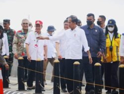 ROR Dampingi Jokowi Resmikan Malalayang Beach Walk