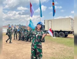 Gabung Pasukan Perdamaian Dunia, Ini Kisah Serda Angie Rayakan HUT RI di Kongo