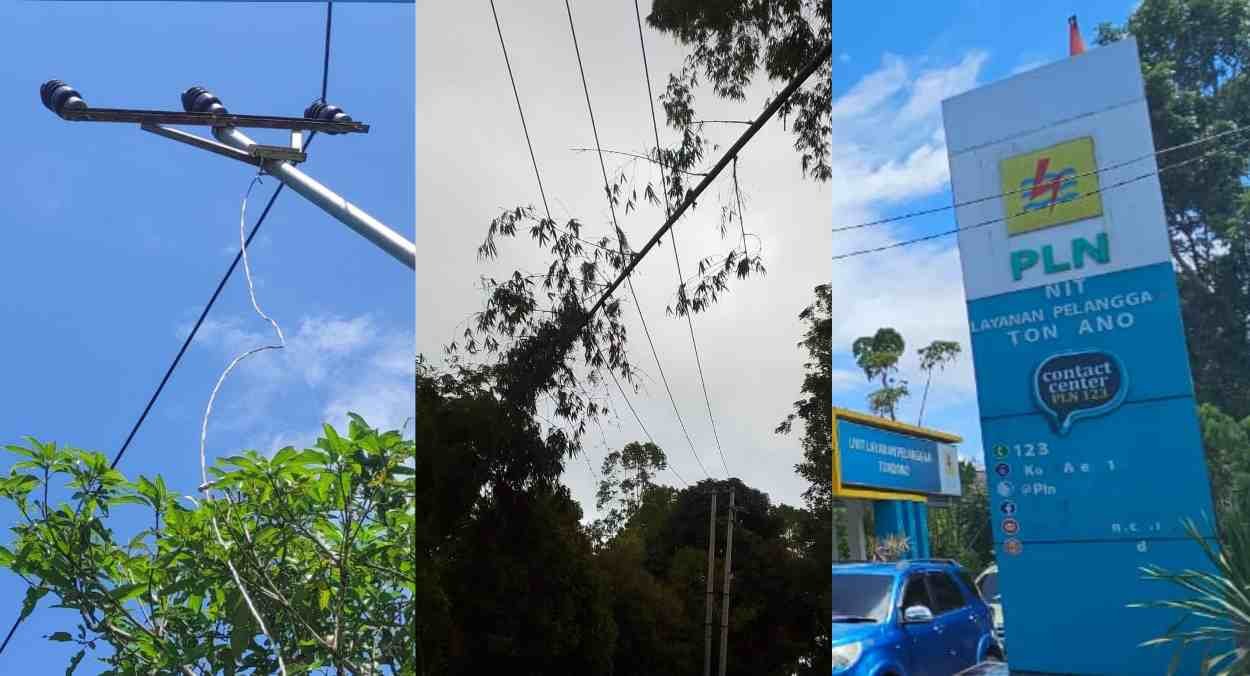 Cuaca Ekstrim 'Ganggu' Pelayanan PLN ULP Tondano, Hesky Mamitoho: Sudah Diatasi