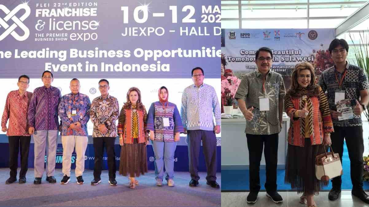 Di Pameran Waralaba dan Lisensi JI Expo Jakarta, BPPD Tomohon Promosikan TIFF 2024