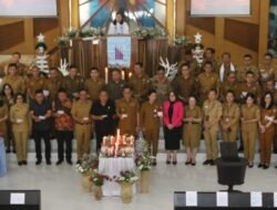 Hadir di Ibadah Pra Natal Pemkot, Ketua DPRD Tomohon: Damai Menyertai Kita Semua