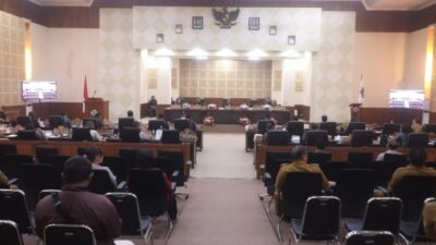 DPRD Tomohon Gelar Rapat Paripurna Tentang Ranperda RPJMD 2025-2029