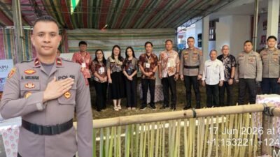 Pilhut 9 Desa di Langowan Barat Aman, Kapolsek Andrew Nelwan Puji Masyarakat
